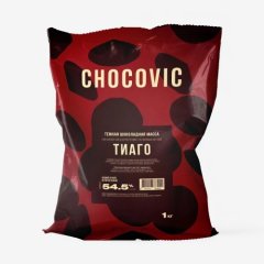 Шоколад тёмный CHOCOVIC "Тиаго" 54,5% 1 кг CHD-Q54CHVC-69C