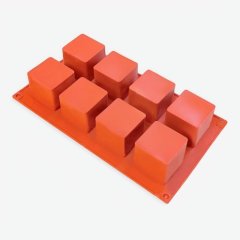 Форма силиконовая "Кубики" 5 см 8 шт СФ-44